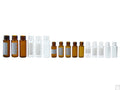 2 ml Amber Borosilicate Screw Thread Vial with Green Graduation Spot Y3812