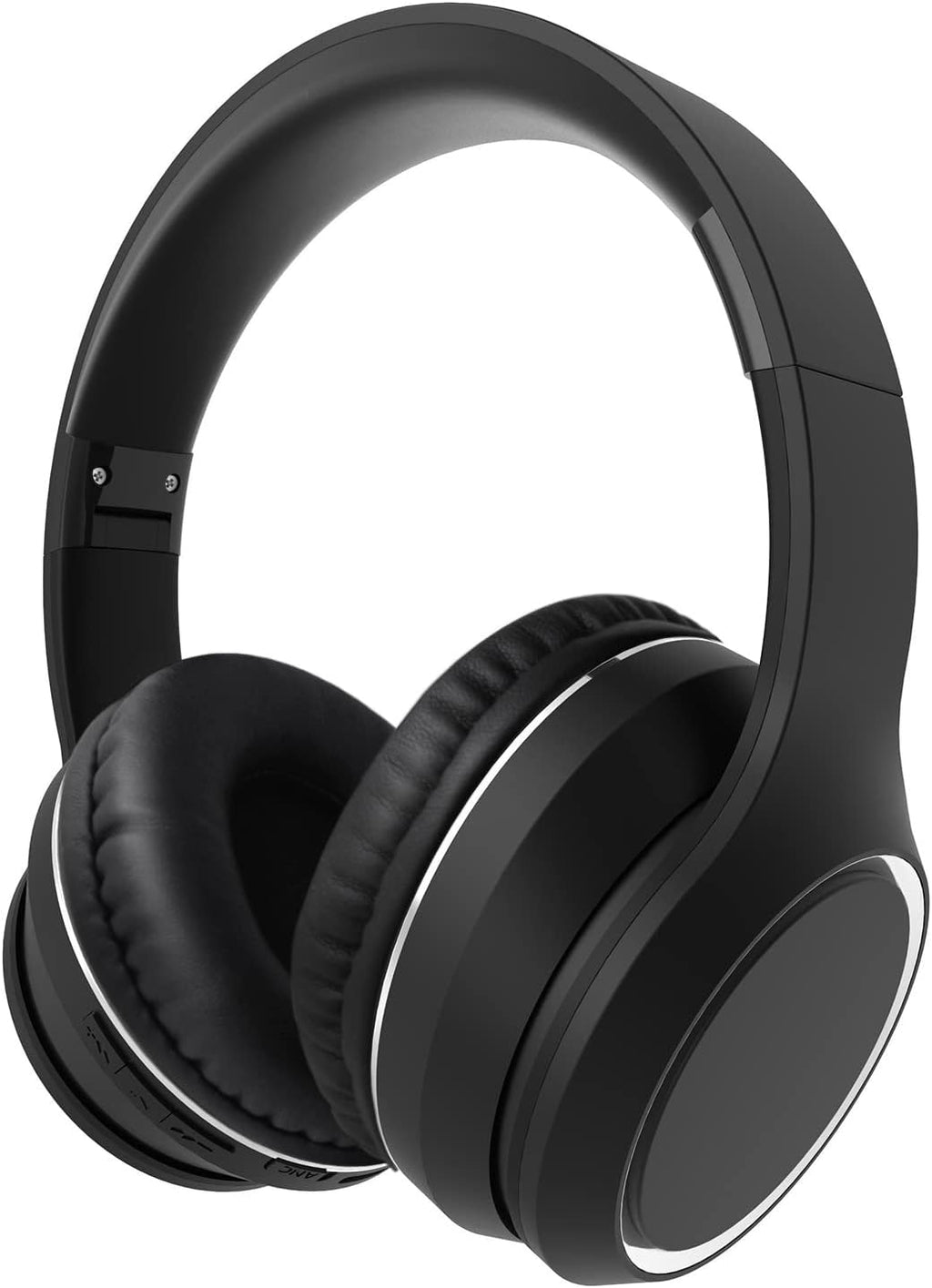 Black Bluetooth Over Ear Headphones with Mic B1849