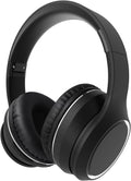 Black Bluetooth Over Ear Headphones with Mic B1849