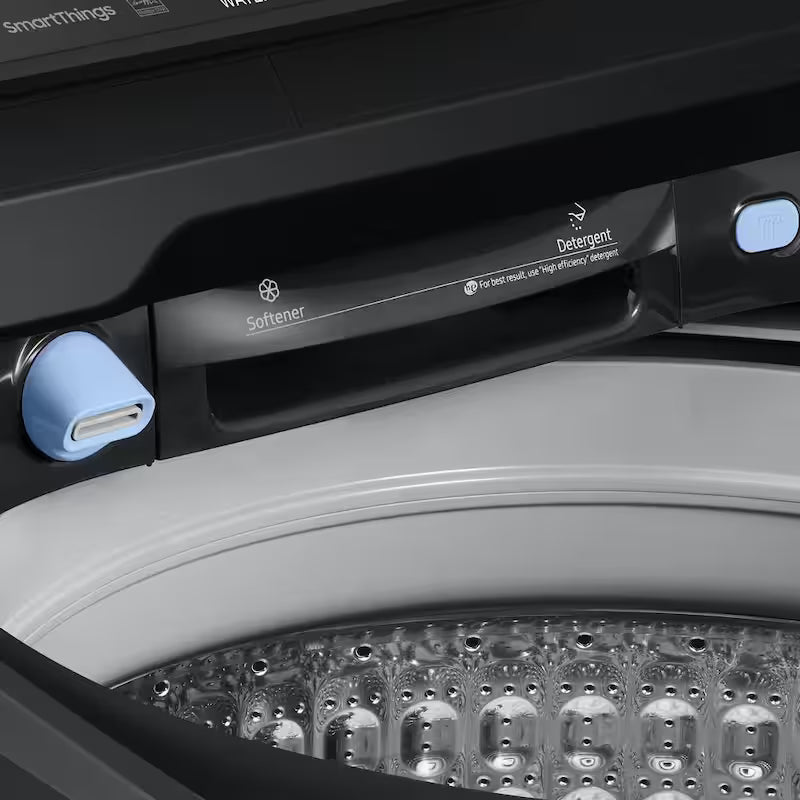 5.4 cu.ft. Smart Top Load Washer with Agitator in Brushed Black M1855