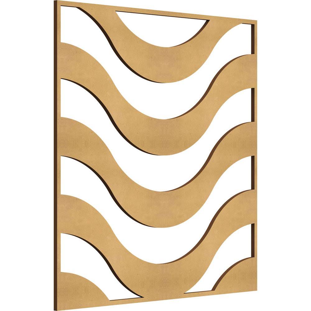15-3/8 in. x 15-3/8 in. x 1/4 in. MDF Decorative Fretwork Wall Panels 50-Pack K371