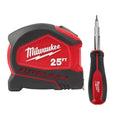 25 ft. Auto Lock Tape Measure with Screwdriver S281