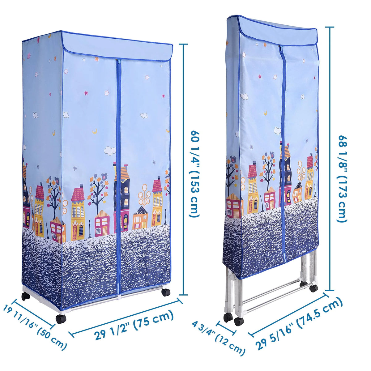 850W Portable Electric Clothes Dryer U32449