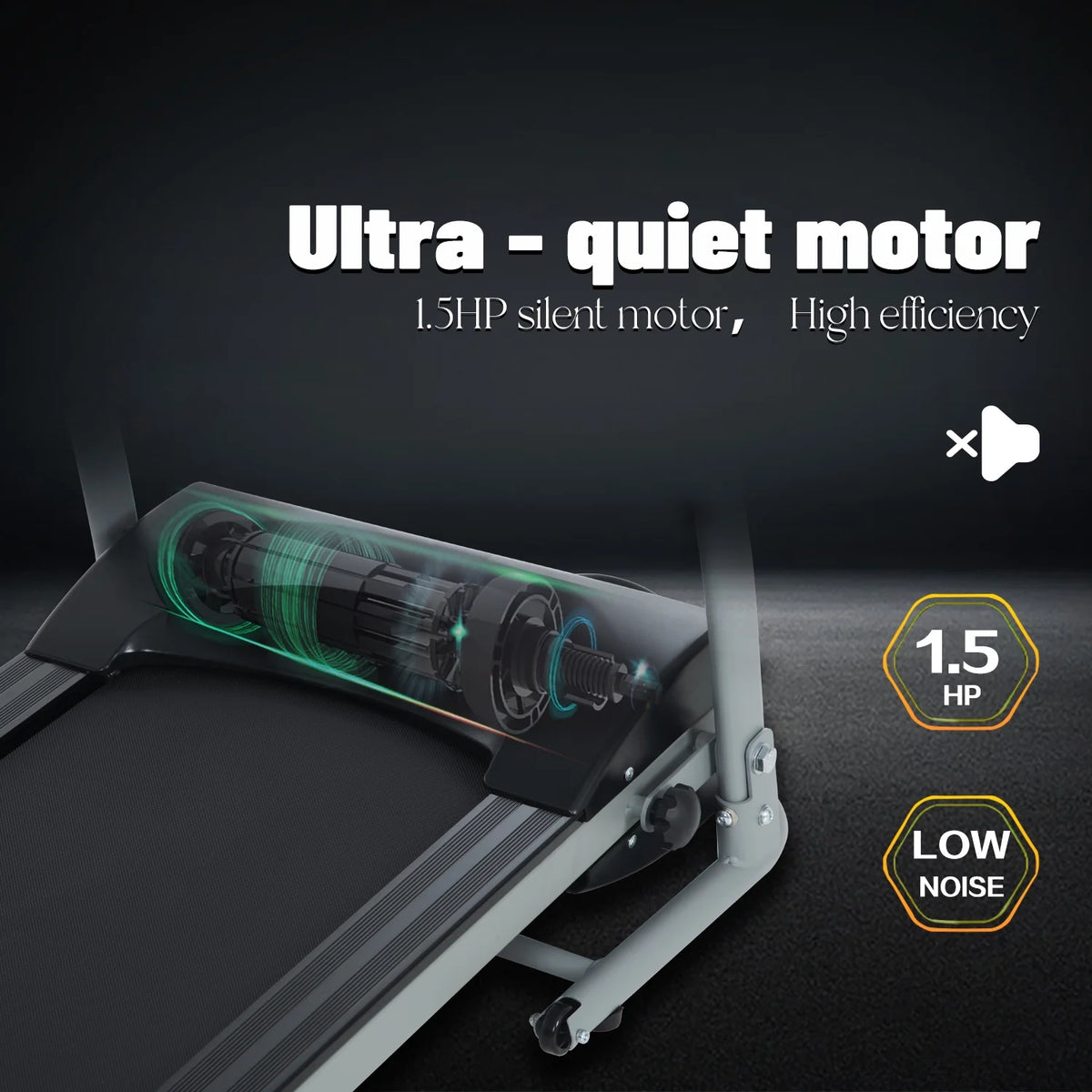 Folding Electric Treadmill K804