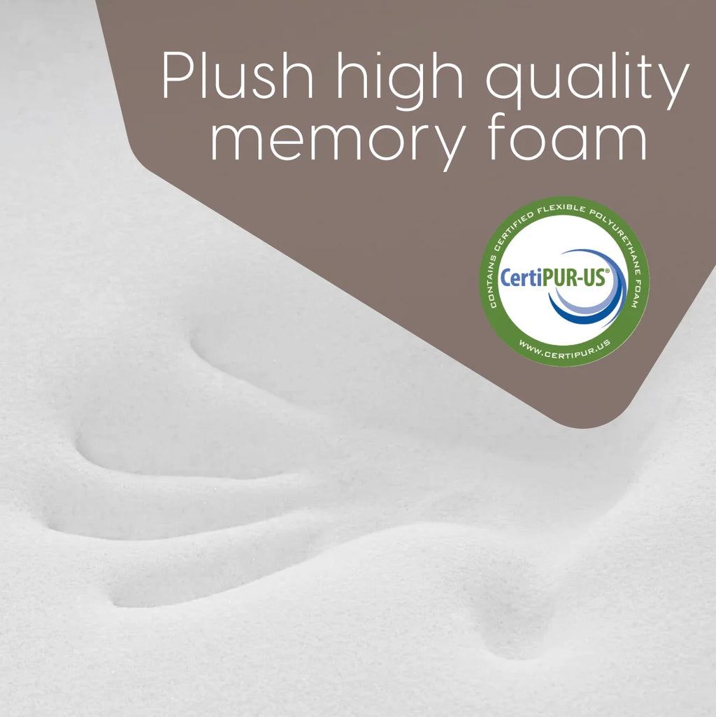 Folding Mattress, Memory Foam, Waterproof Washable Cover, Single E169