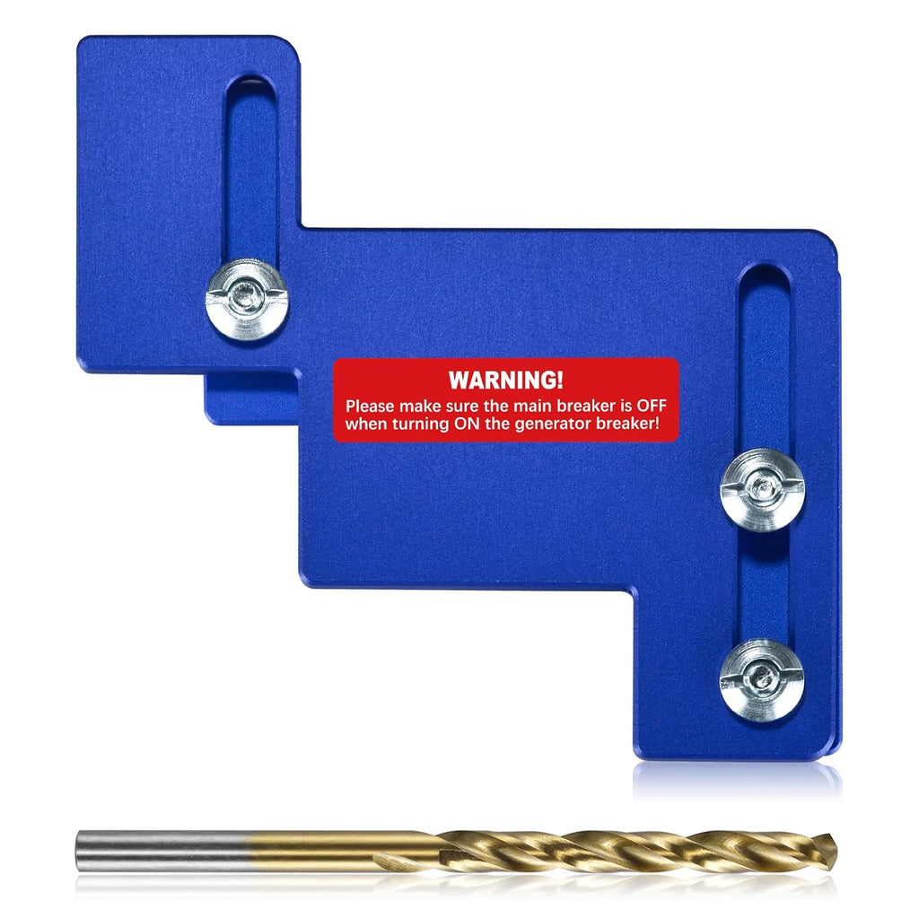 Generator Interlock Kit for Eaton BR Series 150 or 200 Amp Panels, Blue, Pack of 2 H2259